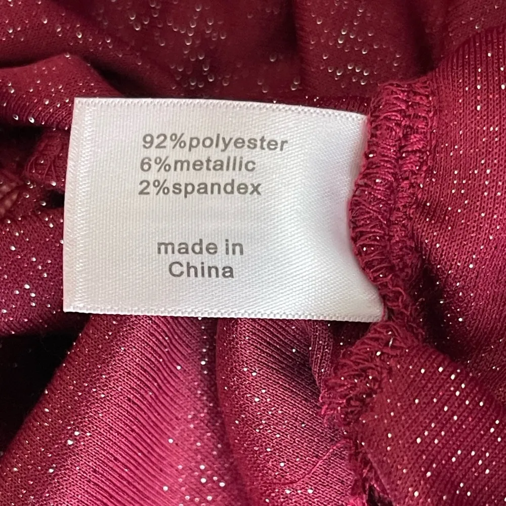 Mock Neck Keyhole Top with Ruched Sides Women’s Plus Size 18/20 - Image 12