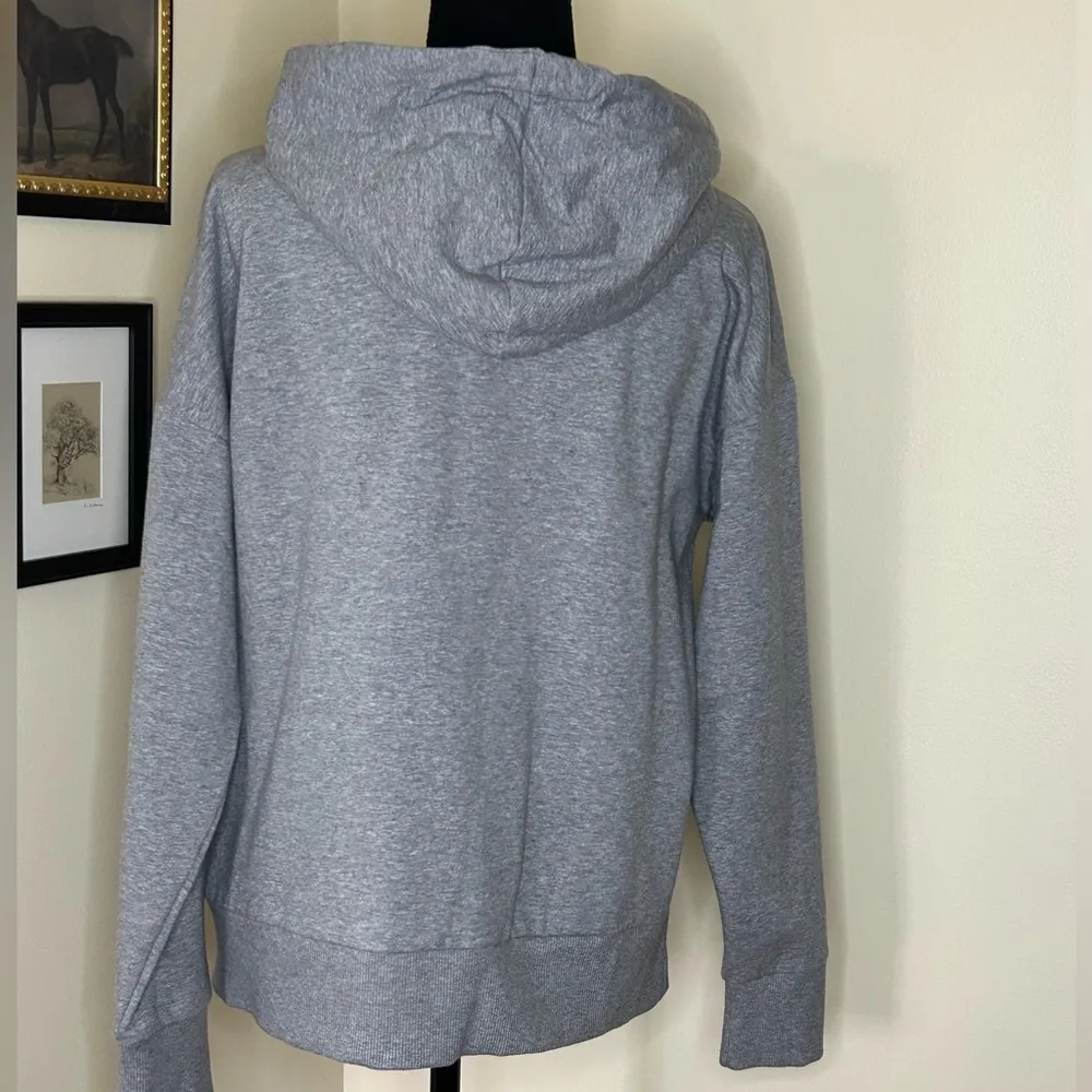 Time and Tru Full Zip Sweat Jacket Gray Size L Size L - Image 3