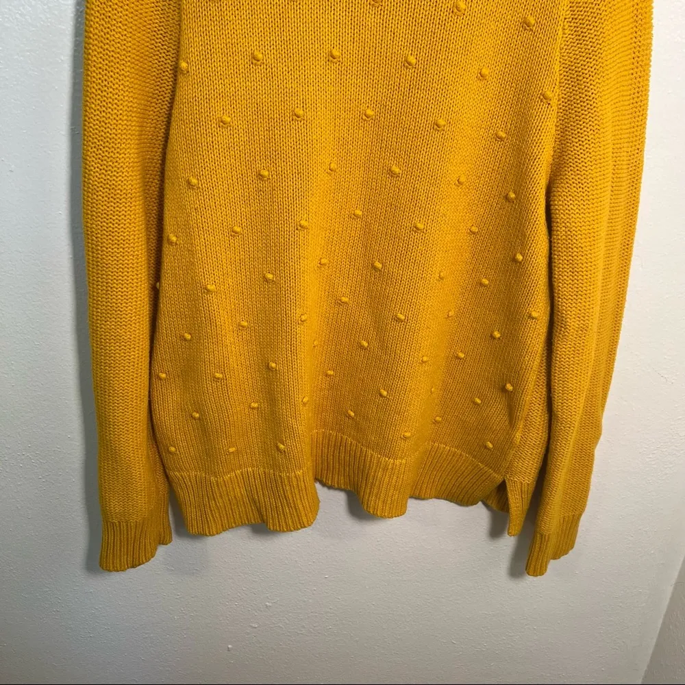 Old Navy Hi Emotion Pullover Sweater Yellow - Image 4