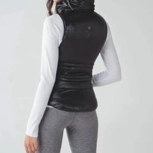 Lululemon “Fluffin Awesome” Goose Down Puffer Vest Size 4 - Image 3