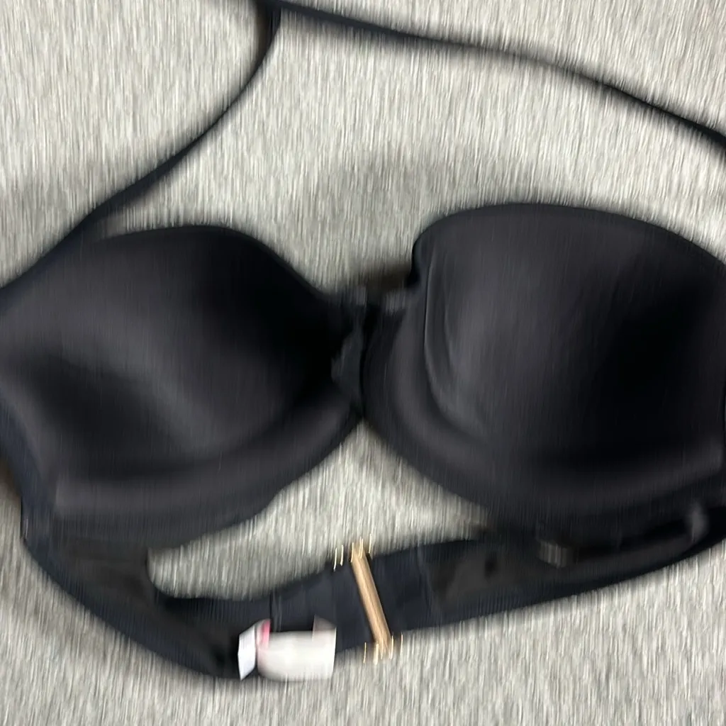 Victoria Secret push up black swim top - Image 6