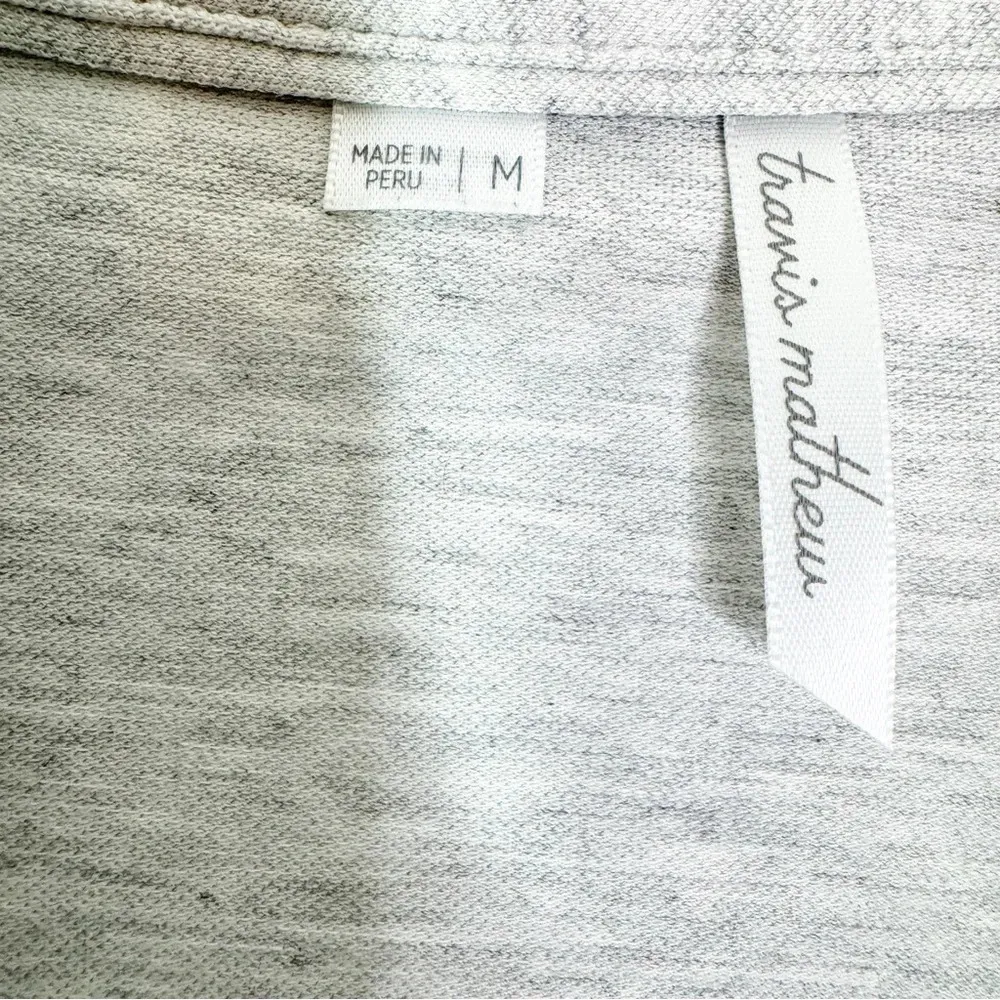 Travis Mathew Featherweight Polo Five Iron Golf Logo Gray Size M - Image 12