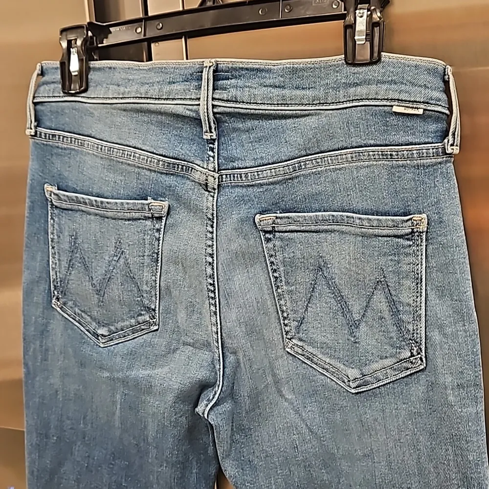 💕MOTHER💕 Mid Rise Dazzler Ankle Fray Jeans - Image 16