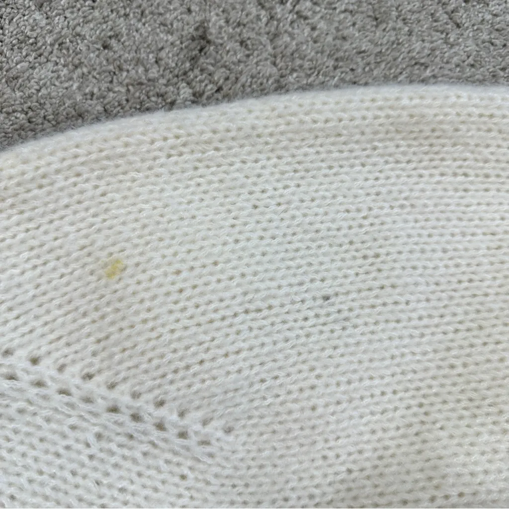 Luna Ivy Women’s 3D Flower Knit Cardigan Sweater Cropped Coquette in Beige M Pink Size M - Image 14