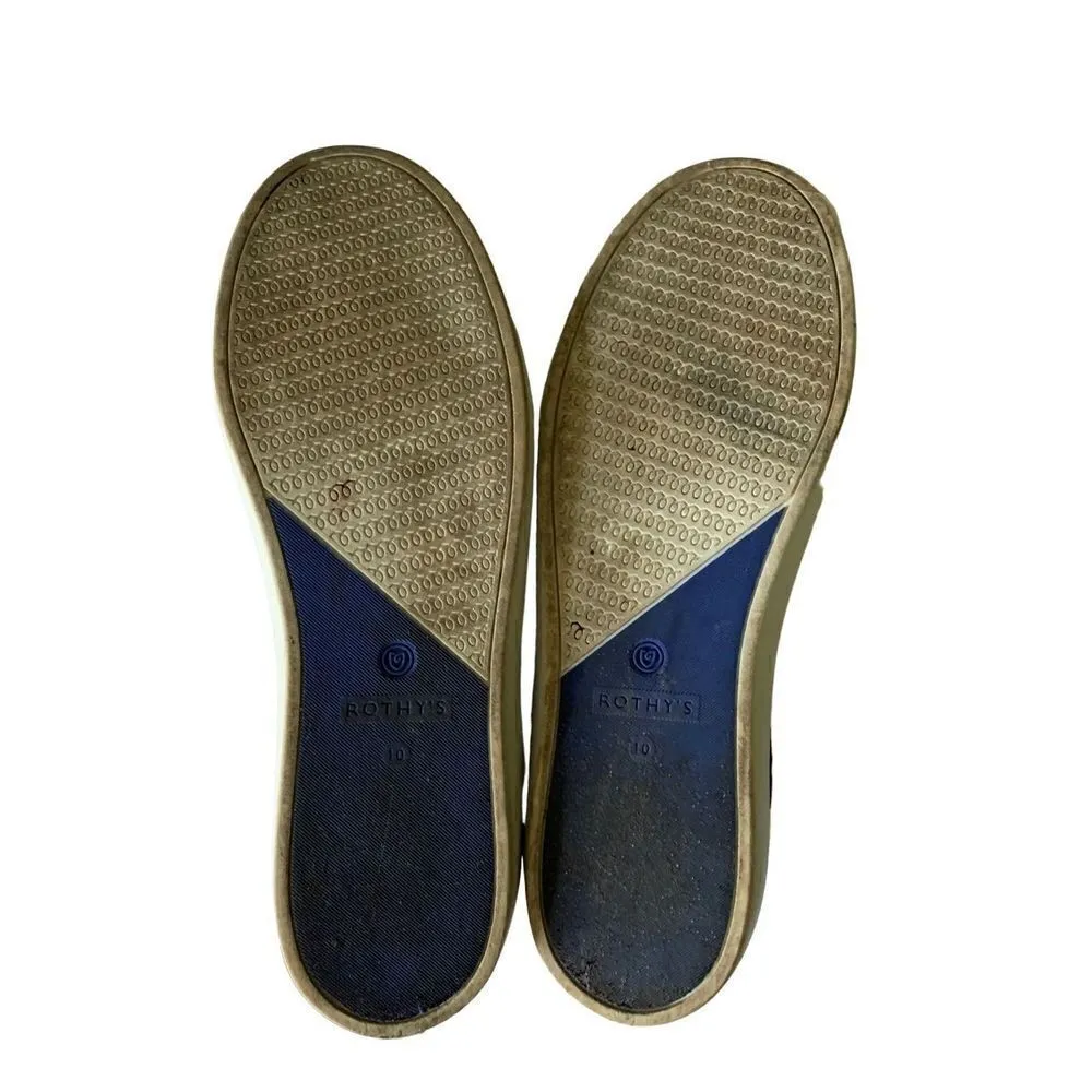 Rothy's The Original Slip On Sneaker shoes black women's size 10 - Image 7