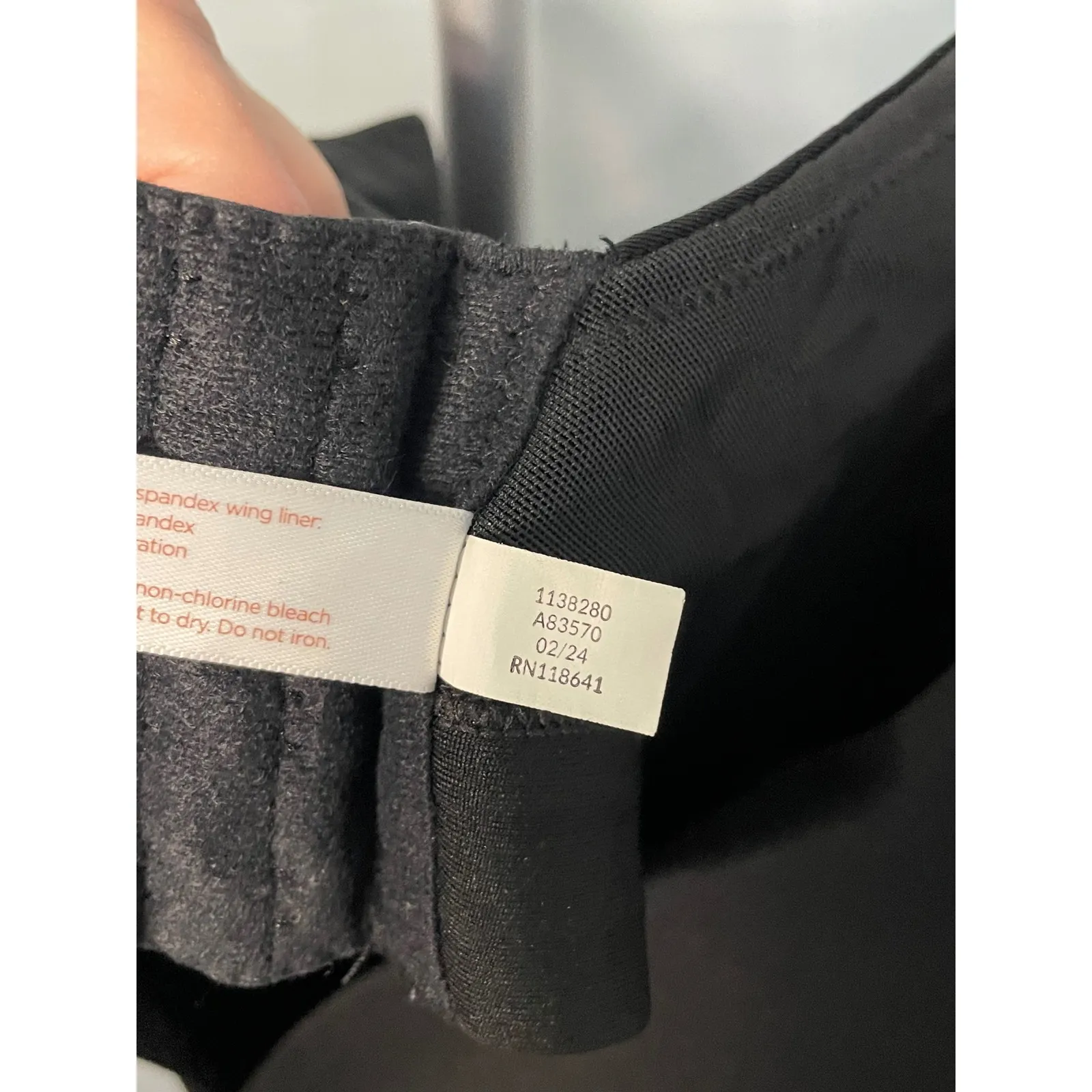 Cacique Intimates Black Lightly Lined No Wire Bra 40G Comfort Everyday - Image 4