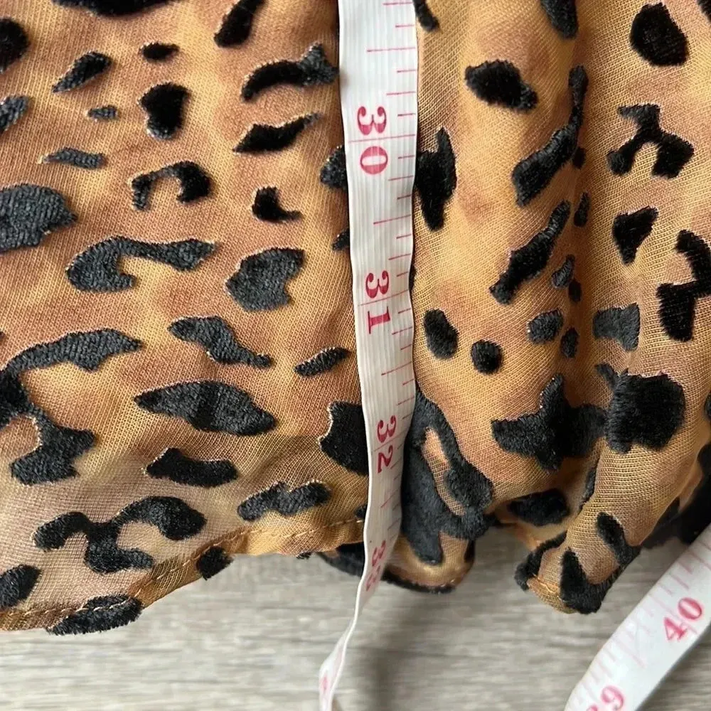 NEW ASTR the label Nikita Dress in Burnout Leopard - Image 14