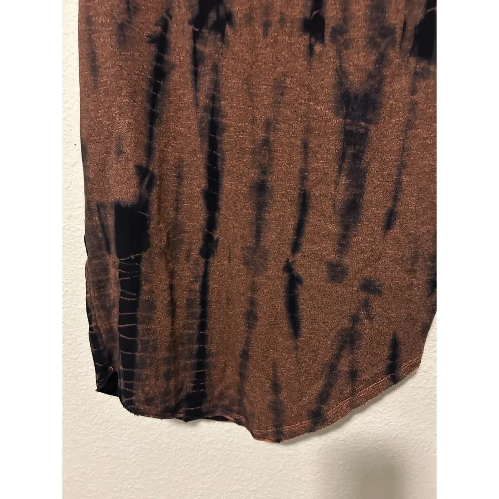 NEW Sundry Women's Size 1 Small Skirt Tie Dye Bleach Pull On Stretch Made in USA - Image 14