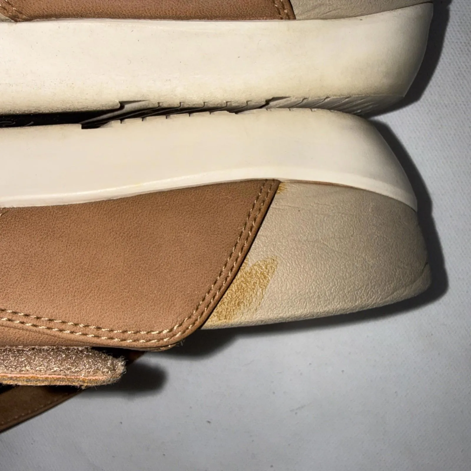 Baretraps Aster Sandals Gorpcore Brown Faux Leather Minimalist Slip On Slides 10 - Image 13