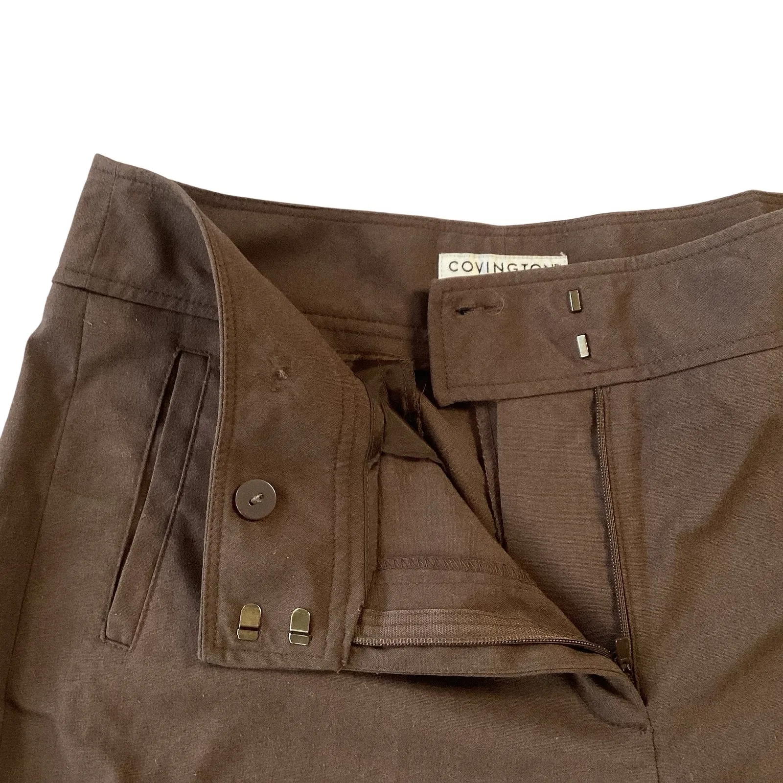 Covington  Brown Career Pants - Image 3