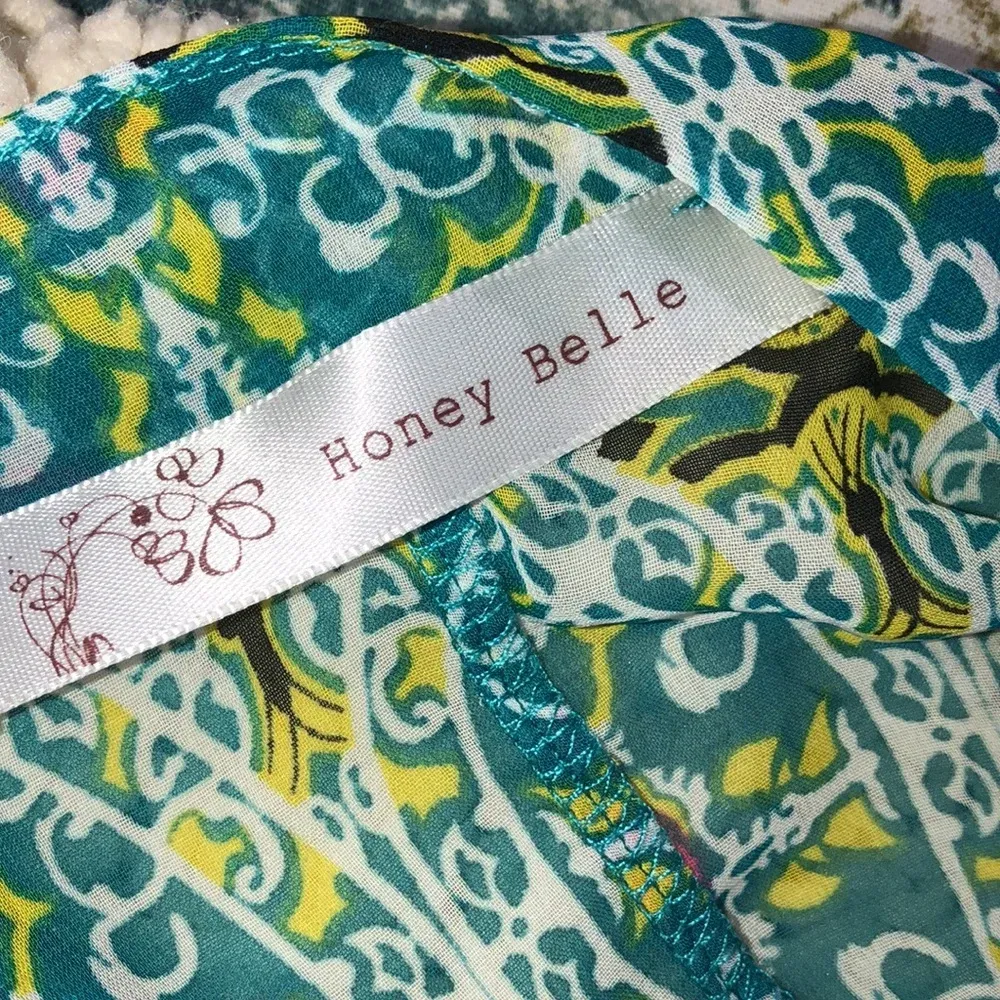 Honey Belle medium oversized floral boho kimono - Image 5