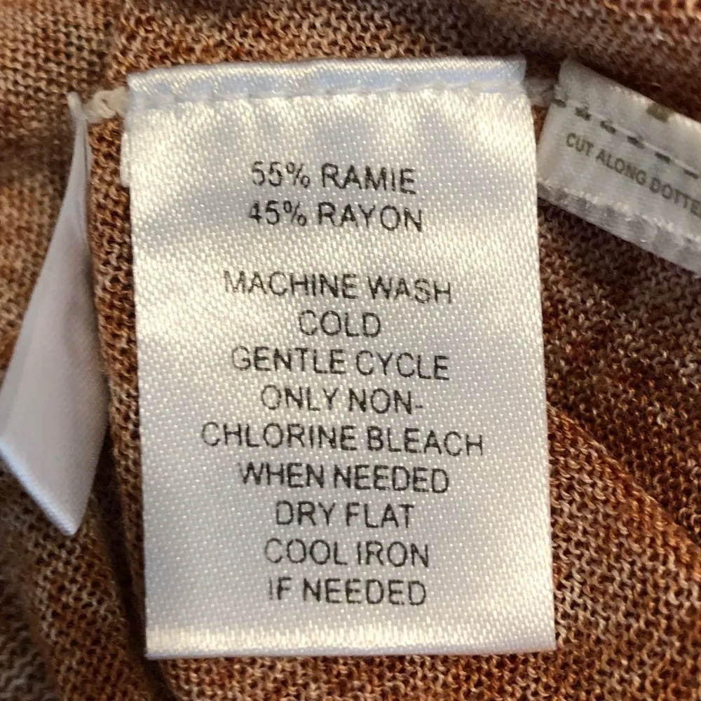 Loft Sweater Striped Knit Lightweight Red Tan S Lunch Brunch Business Casual Mod - Image 14