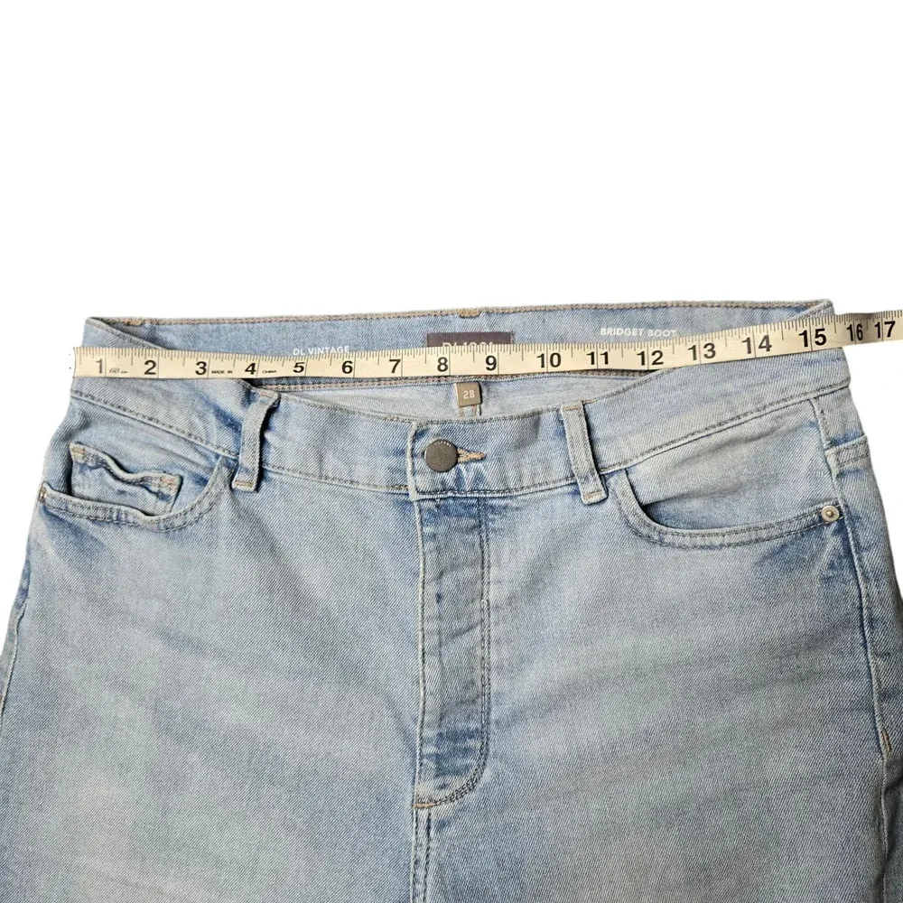 DL1961 DL Vintage Bridget Boot Jeans Size 28 - Image 5