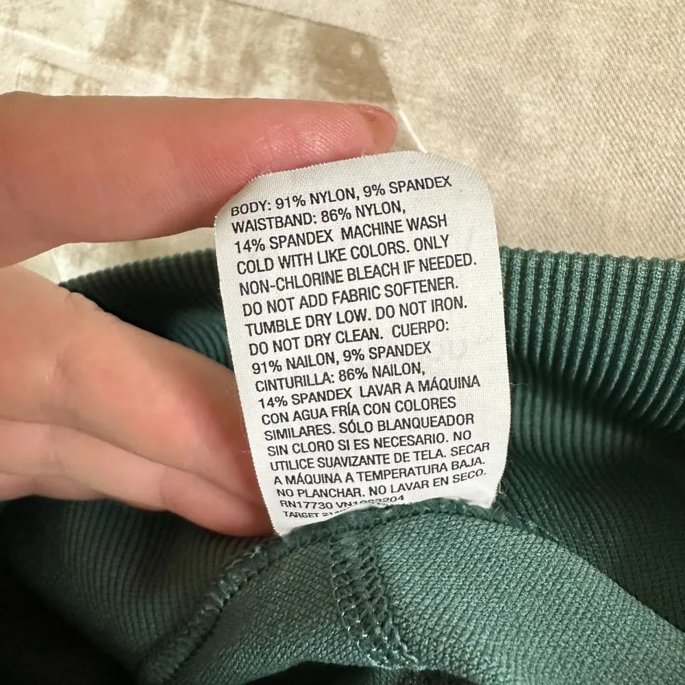 All In Motion Green Leggings XS - Image 6