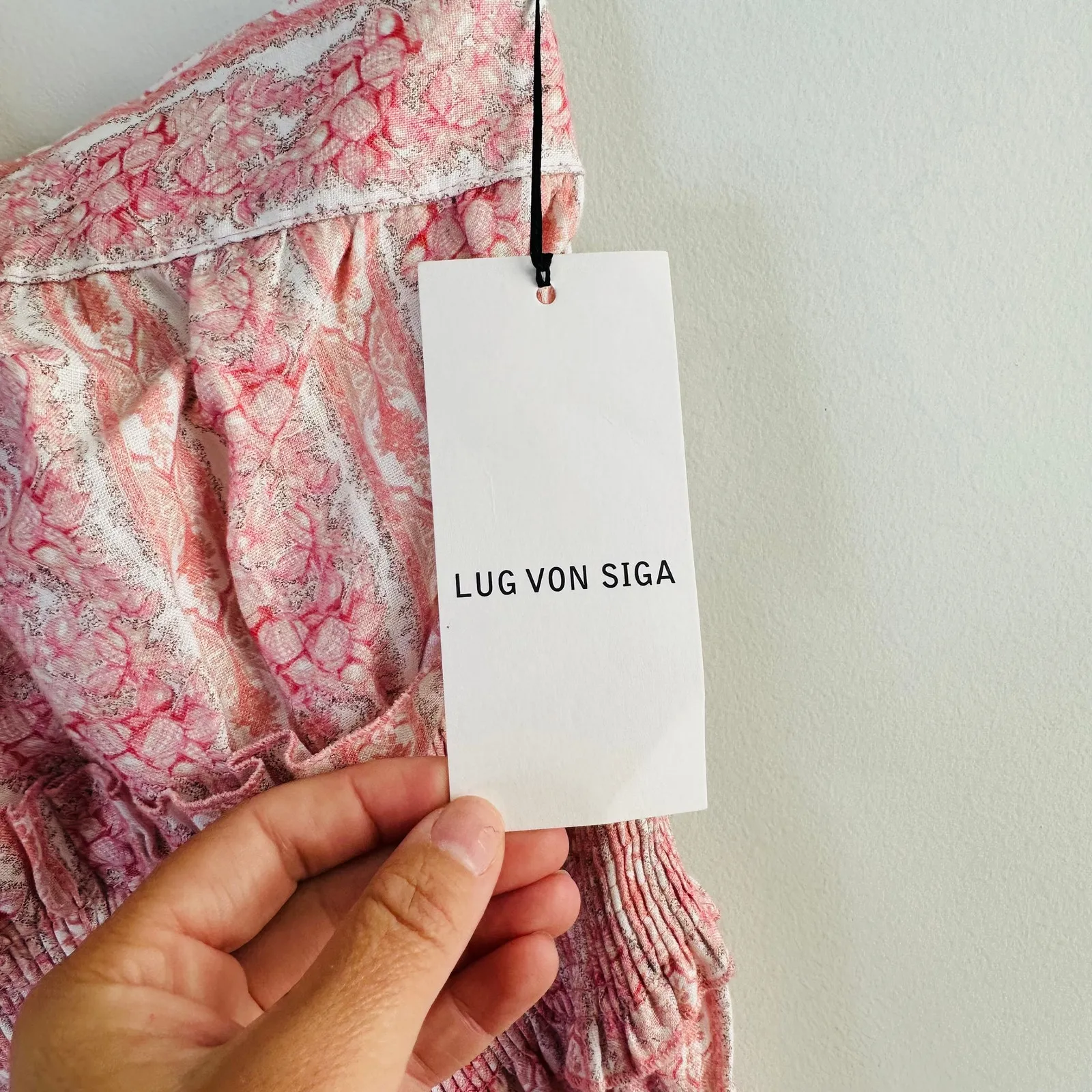 NEW Lug Von Siga Pink Glory linen one - Image 3