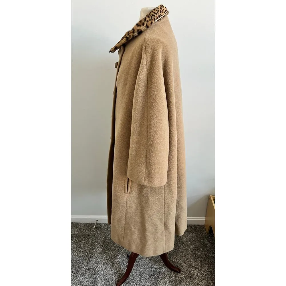 Byck’s Vintage 100% Wool Long Coat No Size (Like Medium) - Image 2