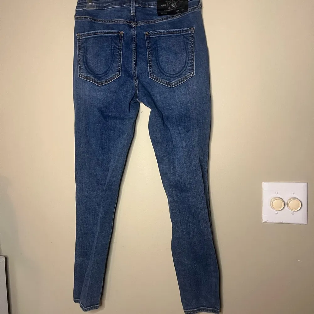 True Religion Jennie Curvy Mid Rise Skinny 31 - Image 10