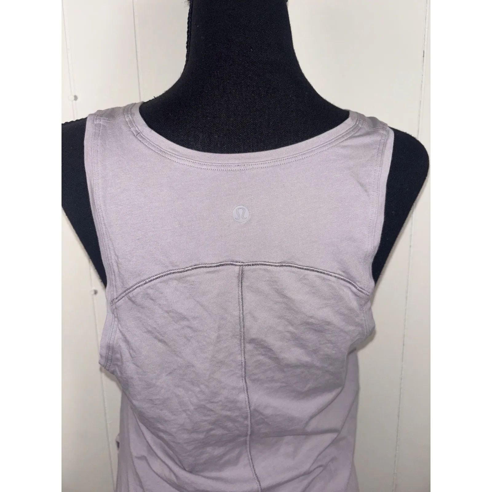 Lululemon Side Story Tank Lavender Grey size 6 - Image 4