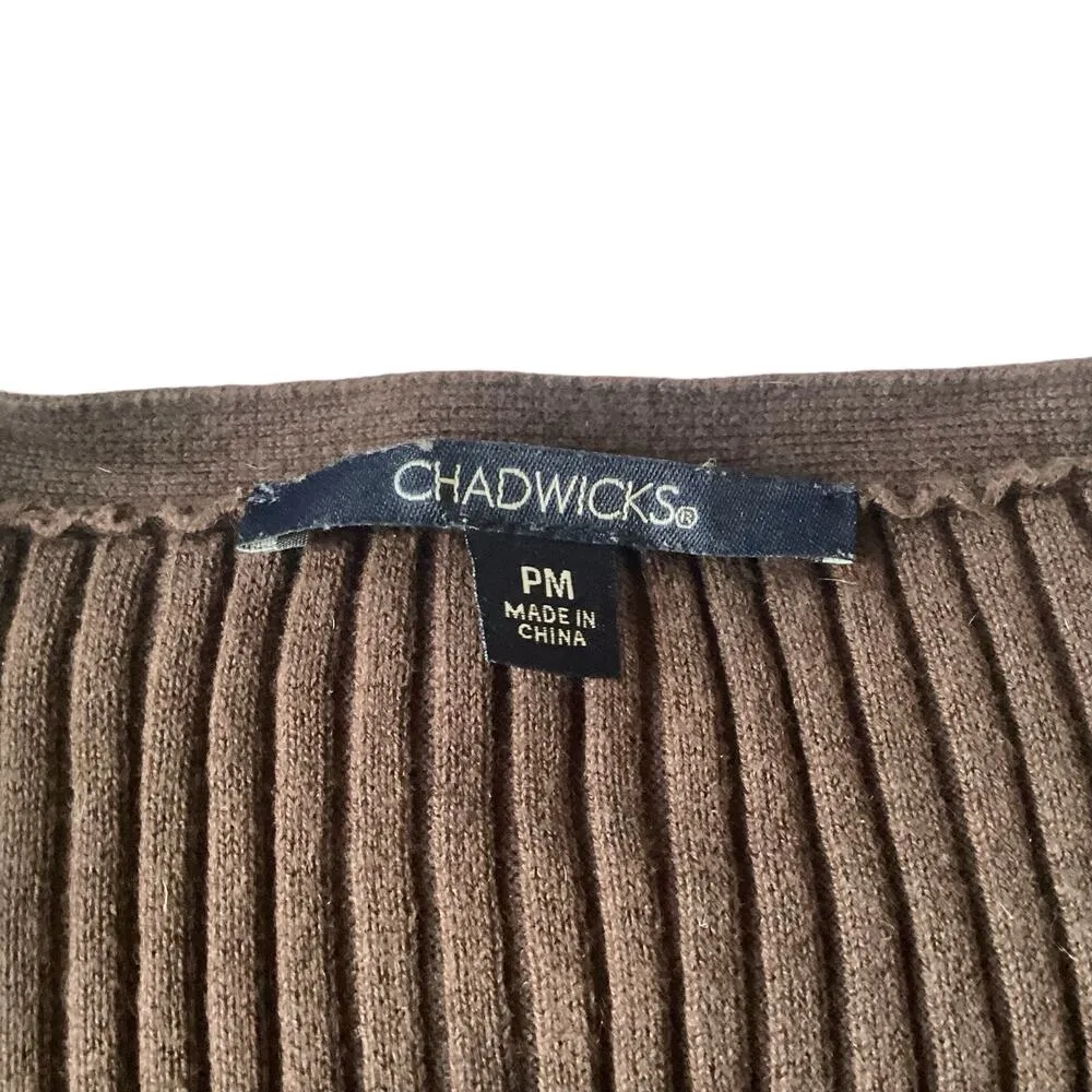 Chadwick's  Ribbed Bell Sleeve Sweater - Image 4