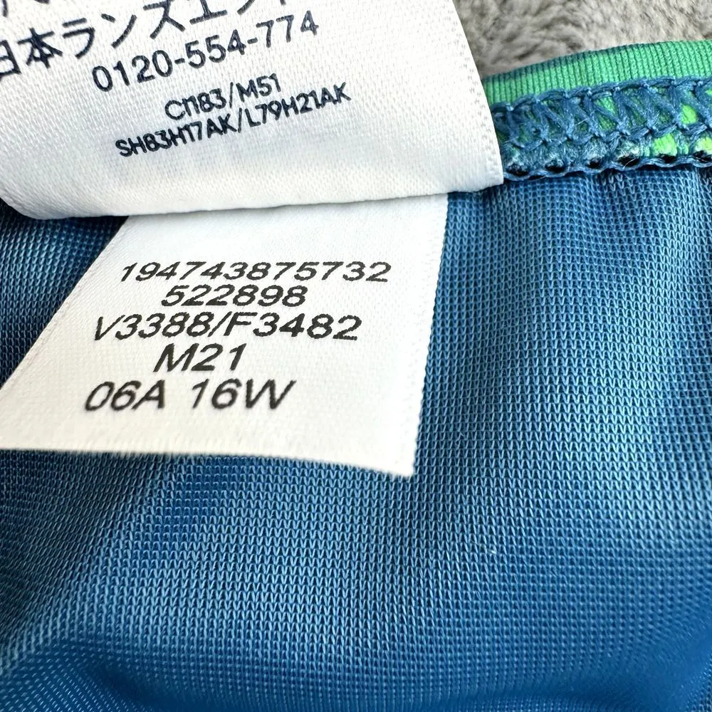 Lands End Swimsuit Top Size 16 Padded Tropical Beach Vaca Resort Built In Bra - Image 6