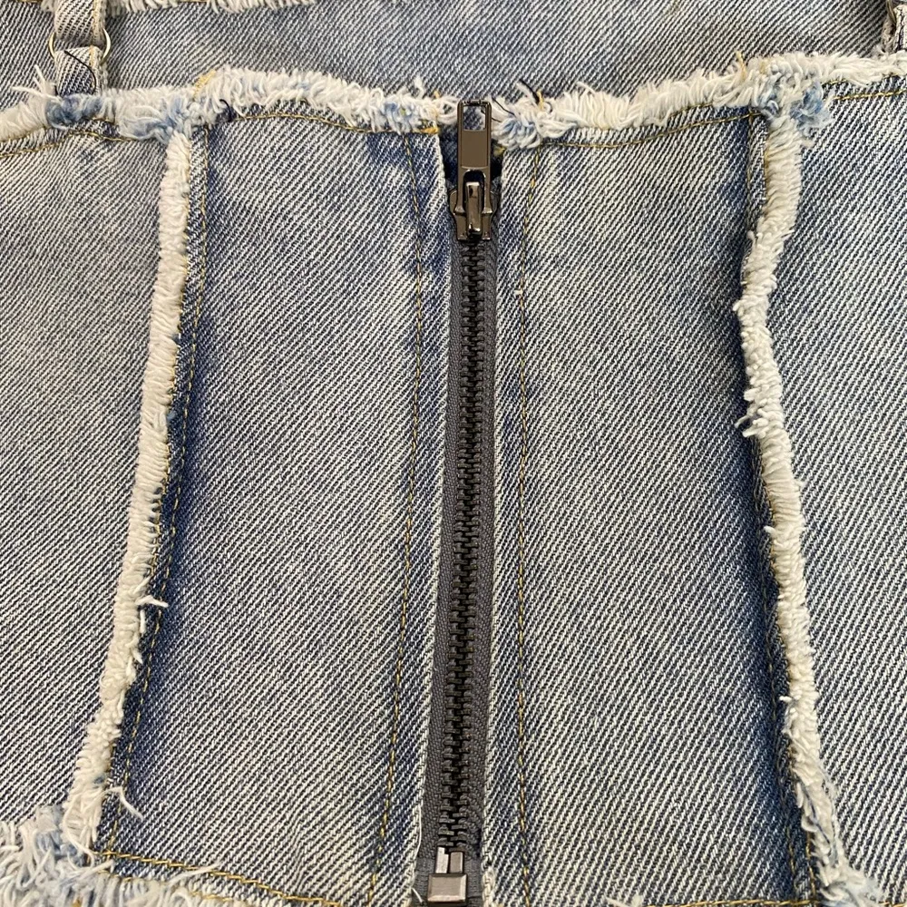 Altar'd State Elegan denim corset size L - Image 8