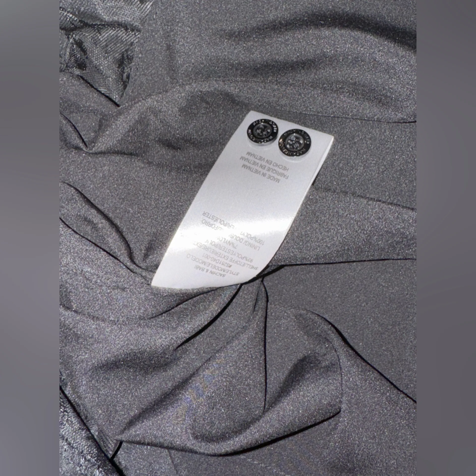 NEW Sachin & Babi Hanna Floral Cloqué Washed Black  Midi Dress sz 8 - Image 8