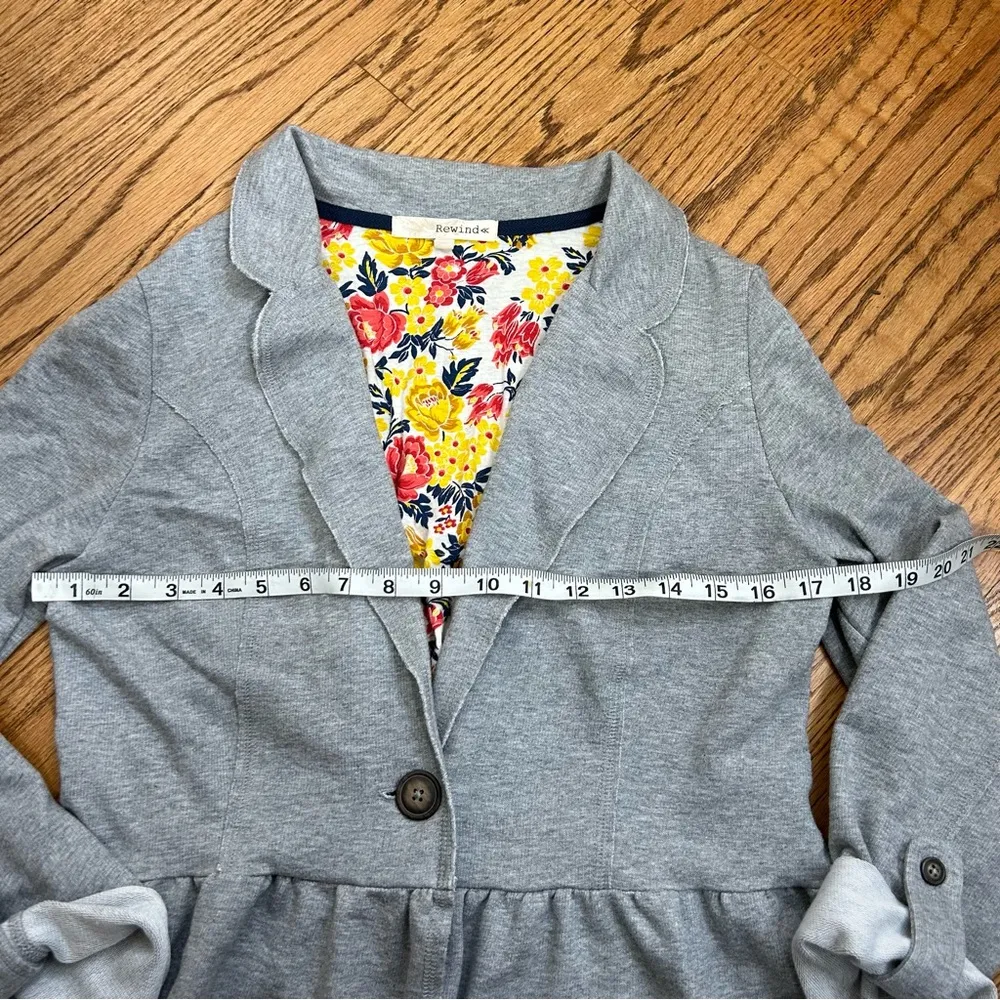 Rewind  | Ruffled Blazer Jacket - Image 10