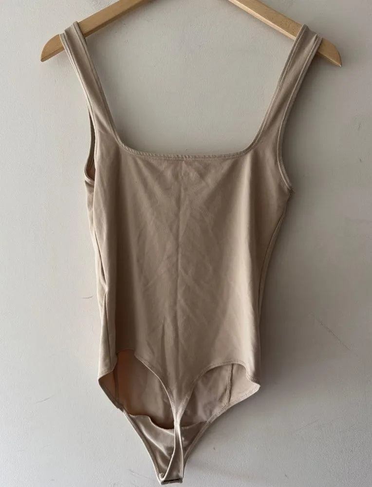 Abercrombie & Fitch Soft AF Lace-Up Corset Seamless Fabric Bodysuit - Image 4