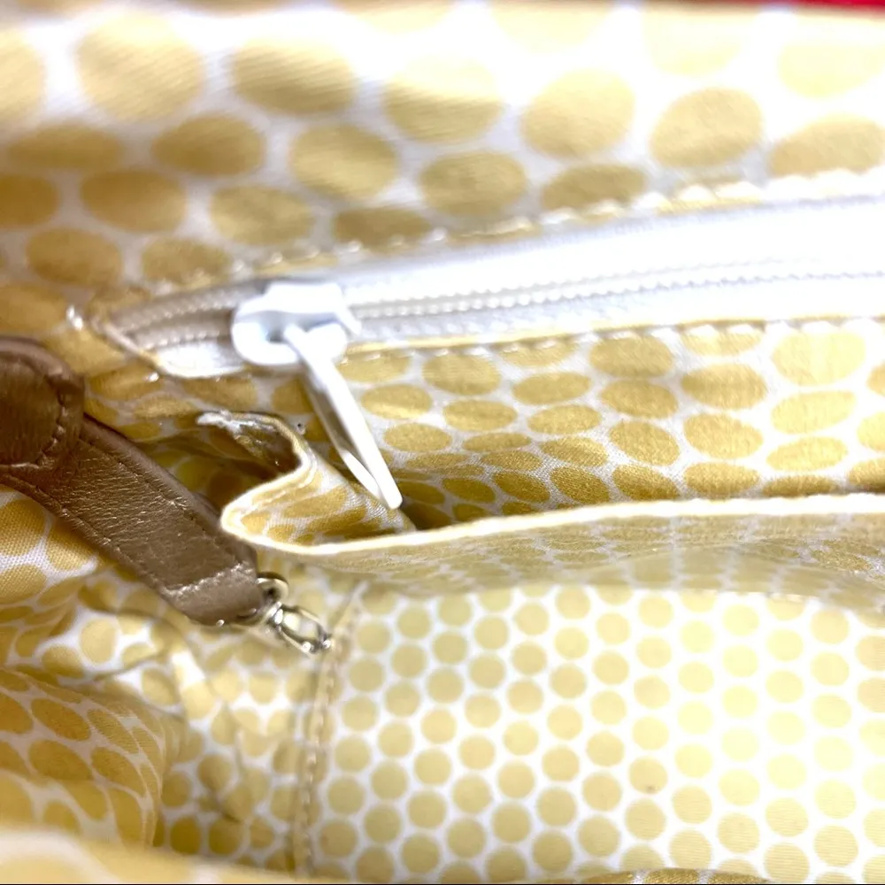 shoulder bag with red leather and signature studded silver accents - Image 16