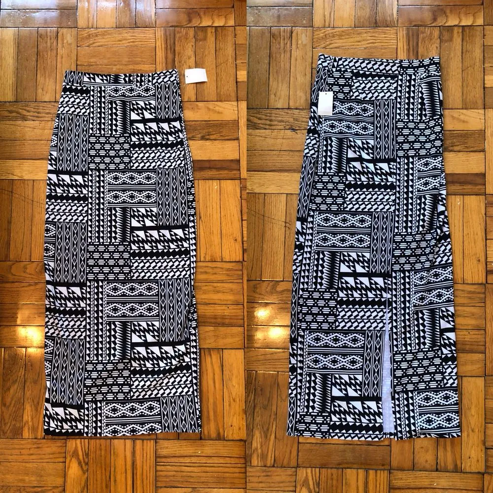 Tribal Aztec Maxi Skirt Multiple Size M - Image 3