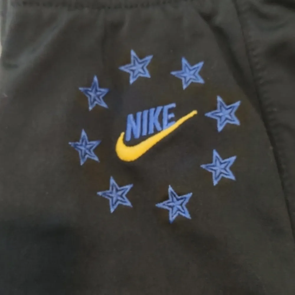 VTG Vintage Nike Black Track/Jogging Pants Size Med GUC #4528 - Image 6