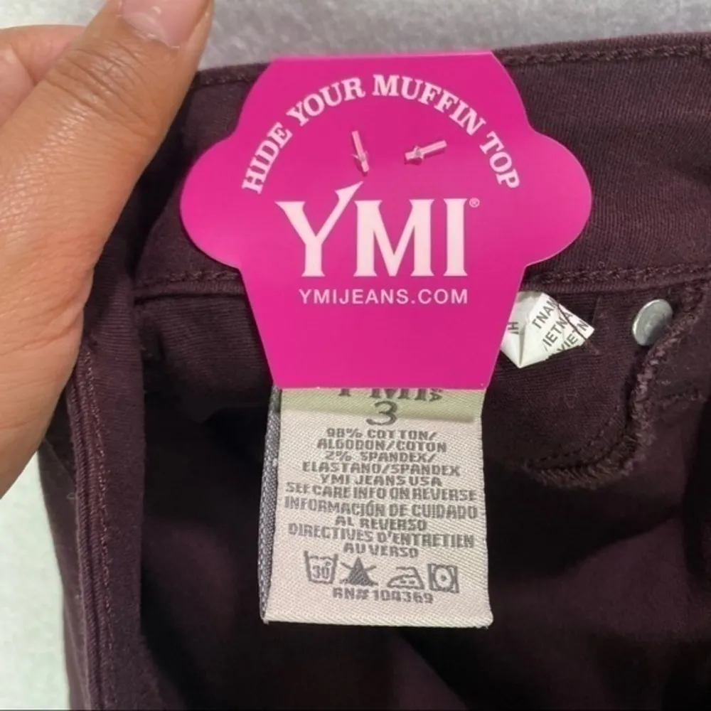 YMI Hide Your Muffin‎ Top Womens Jeans Size 3 High Rise Skinny Stretch Jegging - Image 8