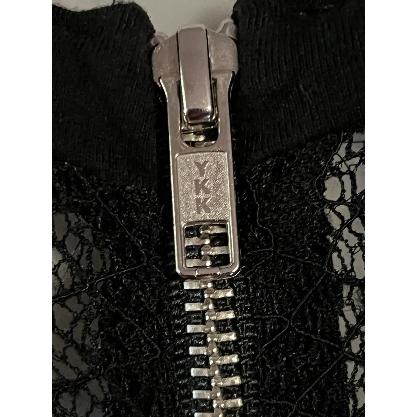 KUT From The Kloth Dress Womens 0 Black Lace Ruched Bodycon Midi Party Cocktail - Image 10