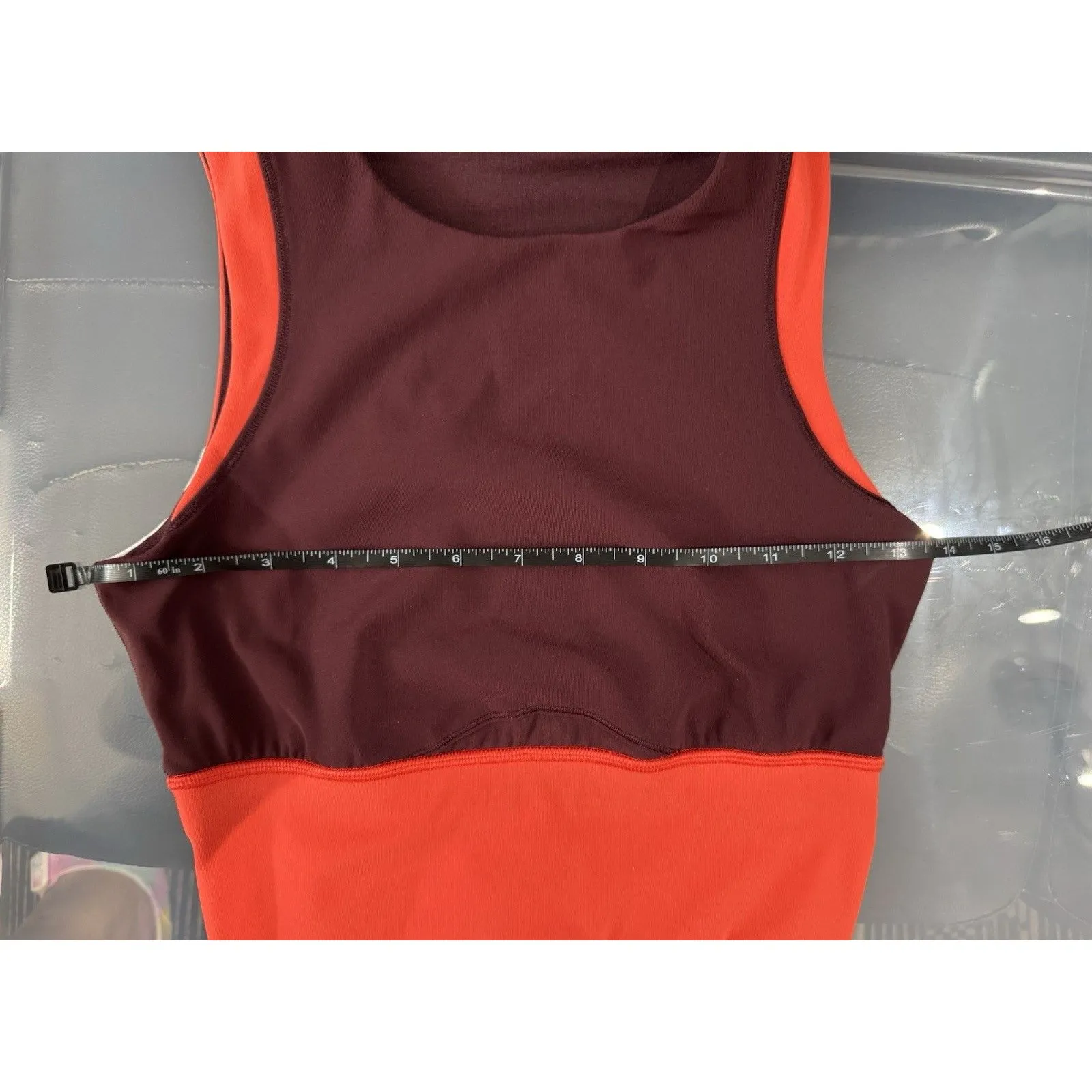 LULULEMON Kick Serve Sweat Bra Women's Size 4 Multicolor Padded Luxtreme - Image 6