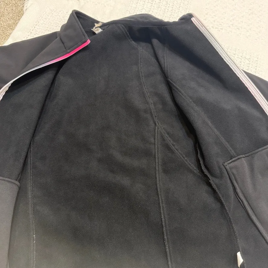 Ideology small full zip softshell jacket active fleece lined C 2810 - Image 6