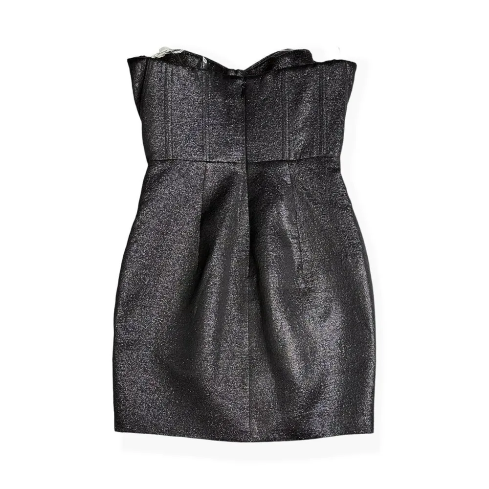 Eevi Mini Dress, Black Sparkle, XS - Image 7