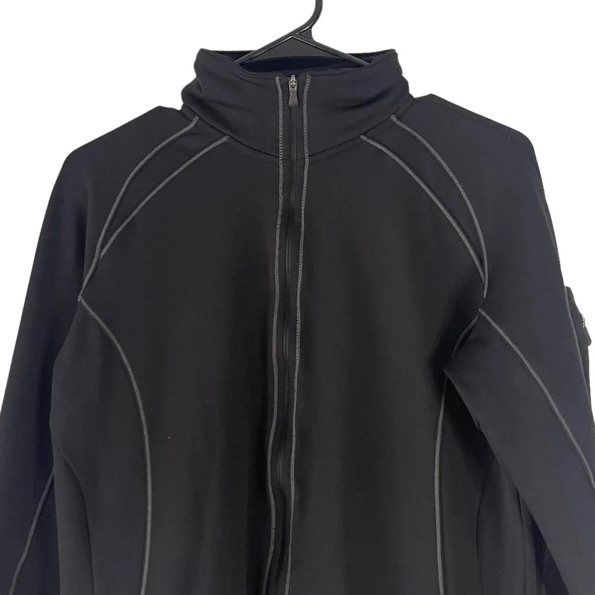 Columbia‎ Sportswear Women's Size Large Black Outdoor Athletic Sweater Jacket - Image 2
