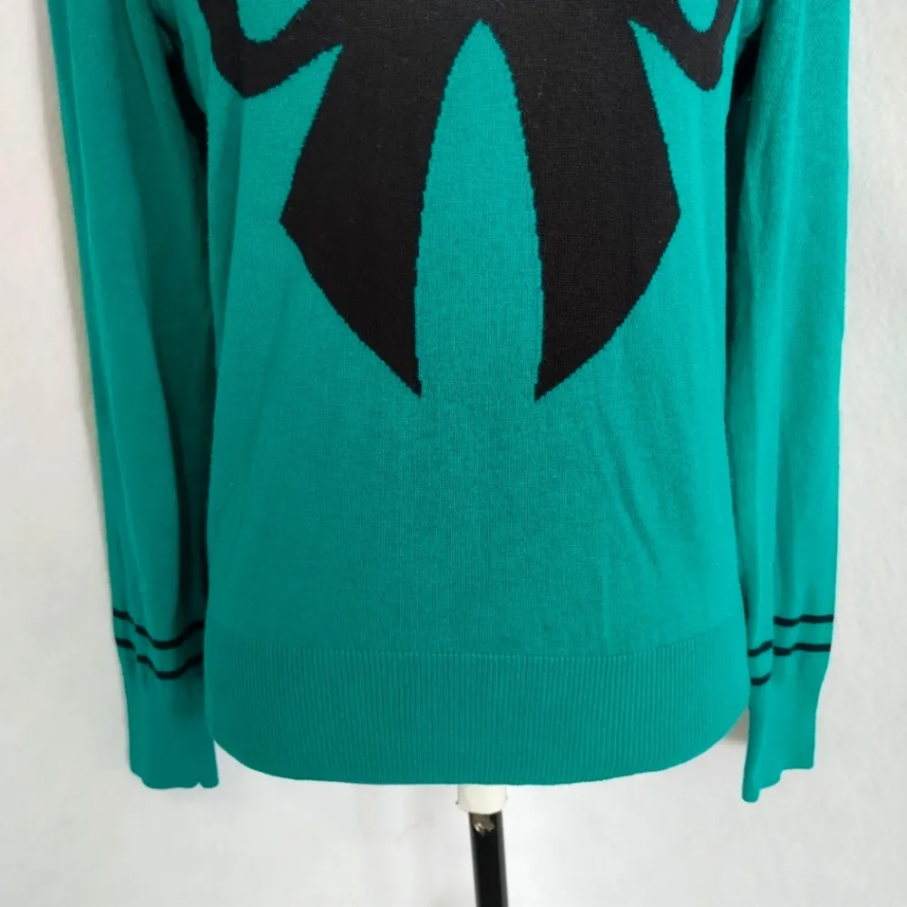 French Connection Green Sweater with Bow - Image 4