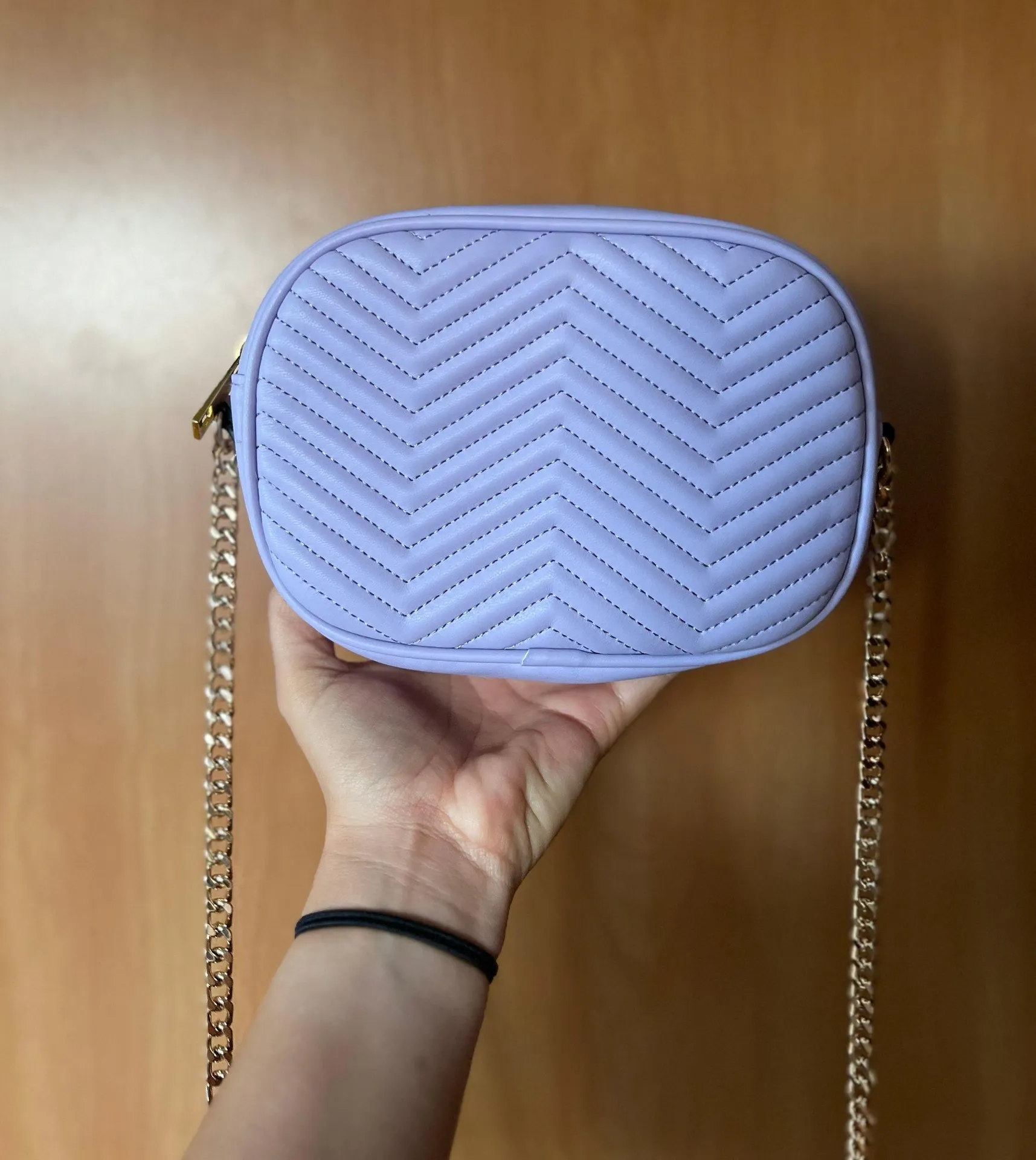 Lavender Crossbody Purse Purple - Image 5