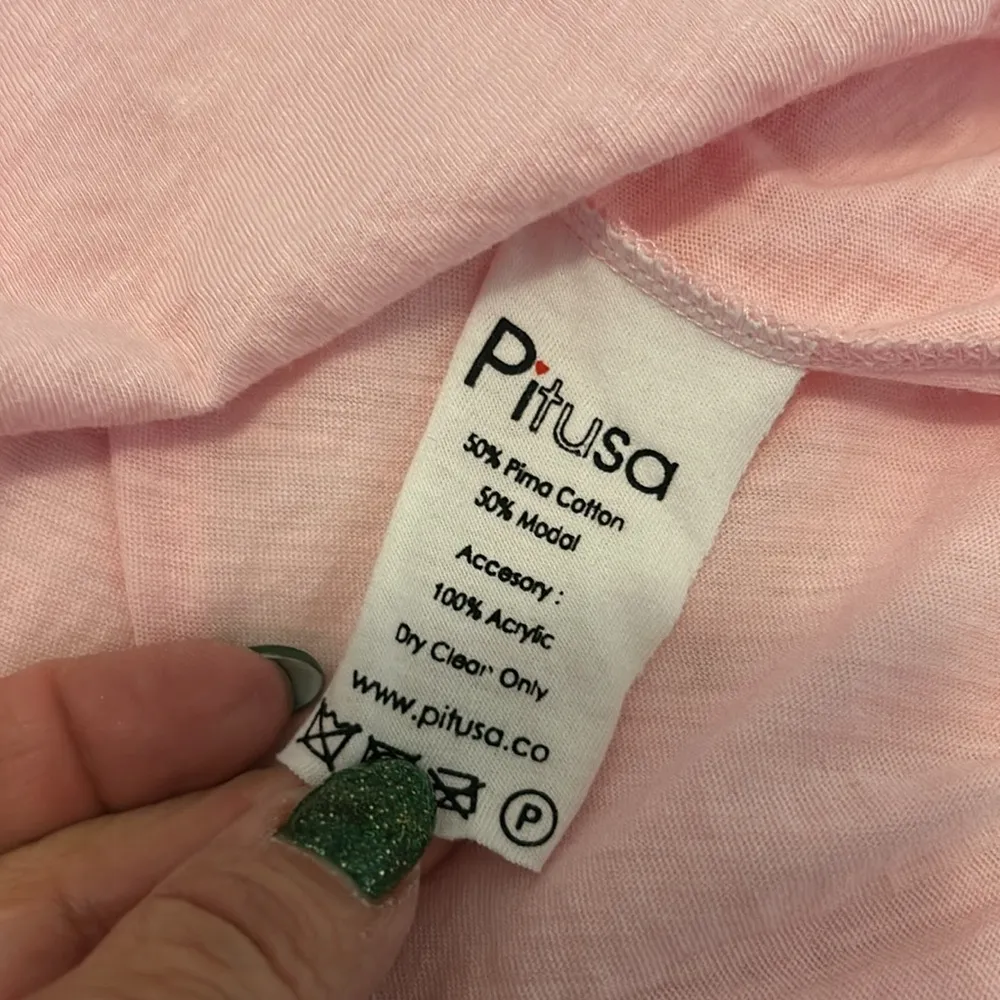 Pitusa Salsa Mini Dress Light Pink Size undefined - Image 10