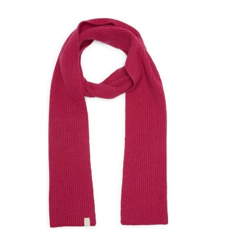 RAG & BONE Addie Cashmere Scarf Wrap, 100% Cashmere, Cozy Warm, Plum, NWT - Image 2