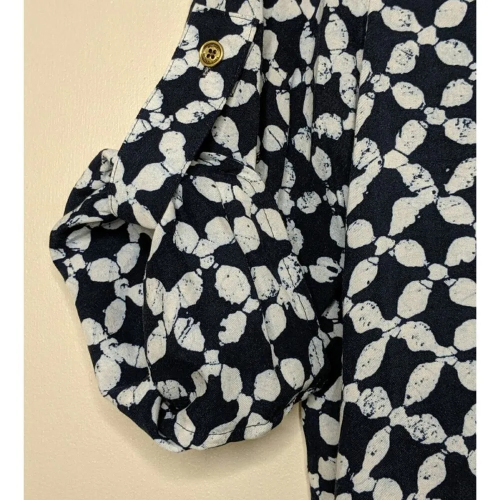 Michael Kors Geometric Top - Size 4 - EUC - Image 3