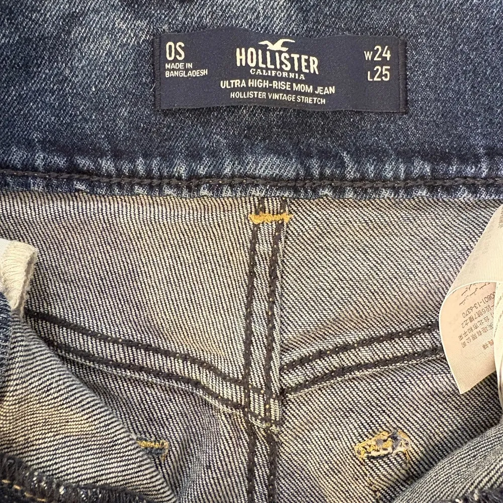 Hollister Ultra High Rise Mom Jeans Size Women’s 24 Vintage Stretch Y2K Casual - Image 8