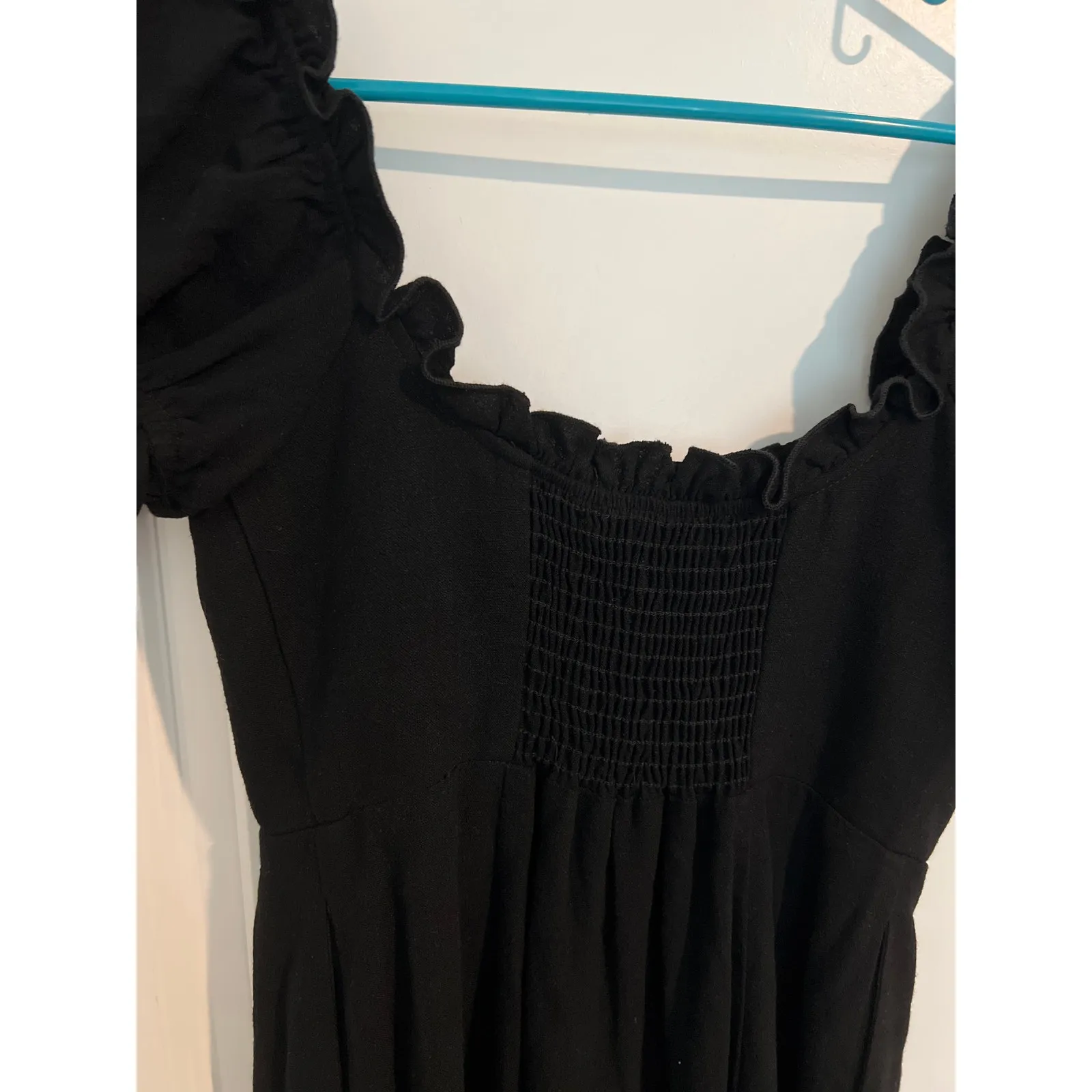 Show Me Your Mumu Black Button-Front Mini Dress – Size Small - Image 6