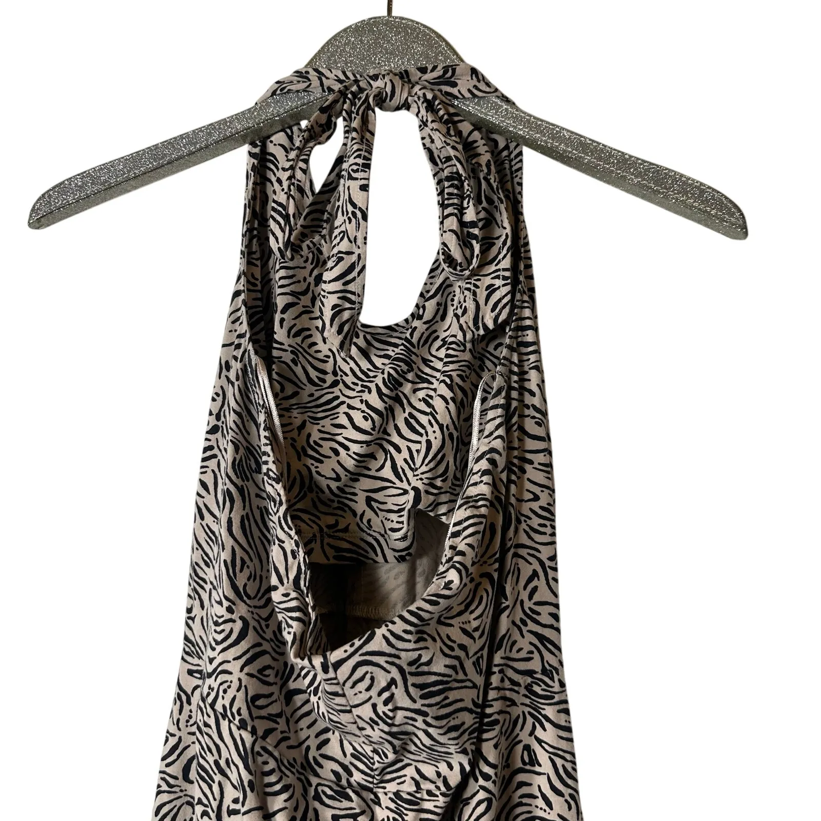 Pact Organic Cotton Halter Dress - Image 4