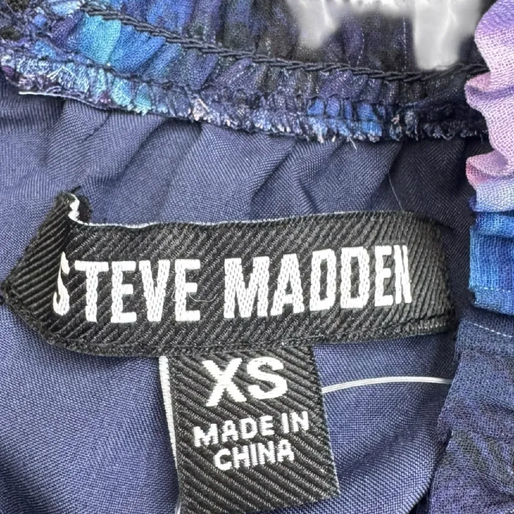 STEVE MADDEN NWT Rylan Print Minidress Size XS - Image 8