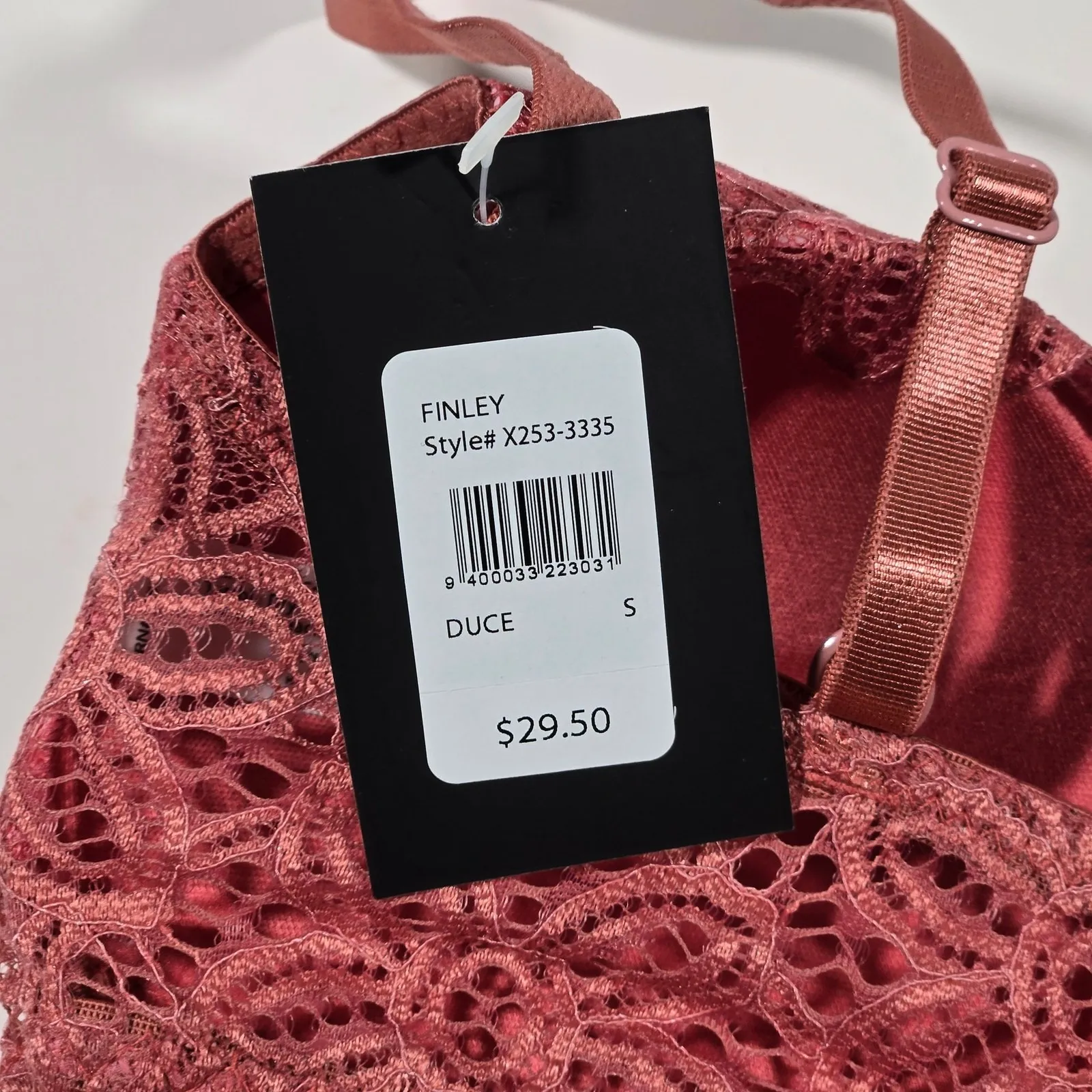 Frederick's of Hollywood Lace Bralette‎ Duce Red Burgundy Bralet Bralette S - Image 5