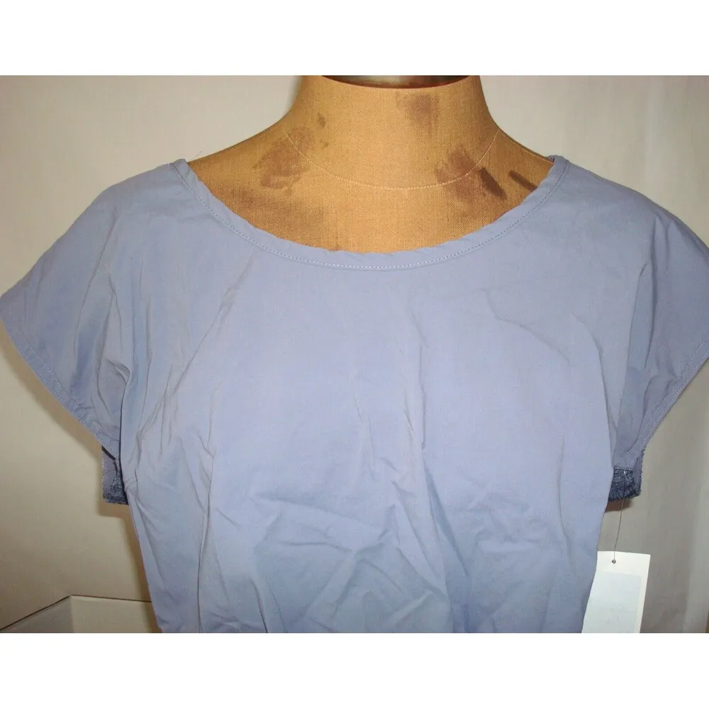 NWT New Womens Columbia Peak to Point Dress M Logo Purple Open Lace Back Cooling - Image 5