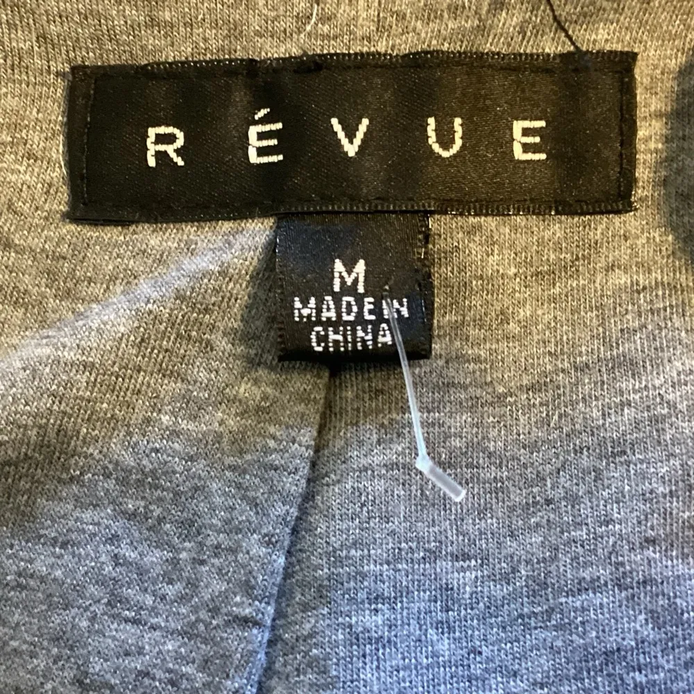 REVUE WOMEN’S GREY/BROWN FAUX FUR LINED V NECK VEST w/POCKETS SIZE MEDIUM Gray - Image 8