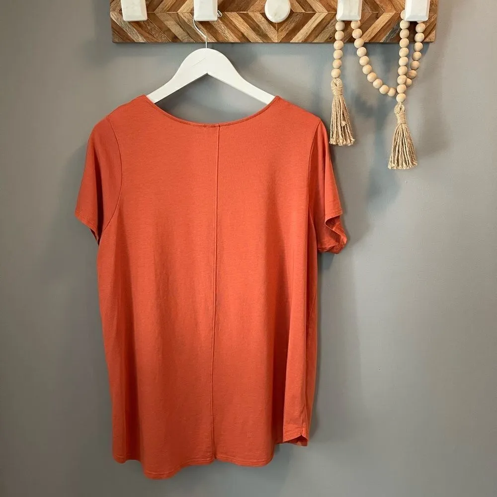 NWOT Tahari burnt orange top Size 1X - Image 2